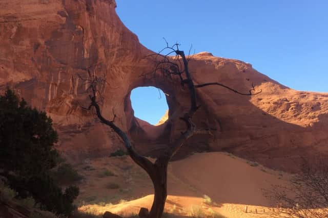 One of the Mystery Valley rock formations.
