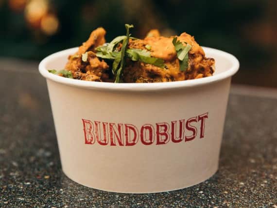 Sprout bhajis on the Christmas menu at Bundobust in Leeds