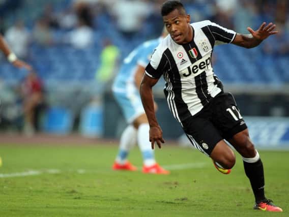 Juventus player Alex Sandro who is being linked with a Premier League switch.