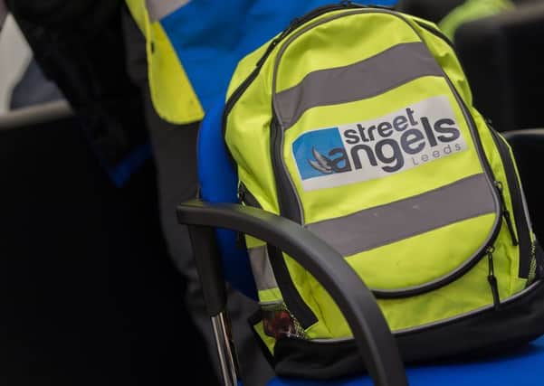 Leeds Street Angels volunteers will be out in the city to help revellers enjoy a safe night out. Picture: Charlotte Graham/Guzelian
