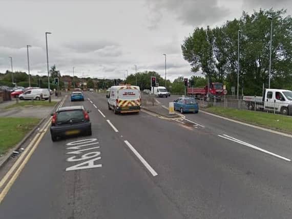Traffic is being disrupted on the A6110 Ring Road and Tong Road in Farnley. Picture: Google