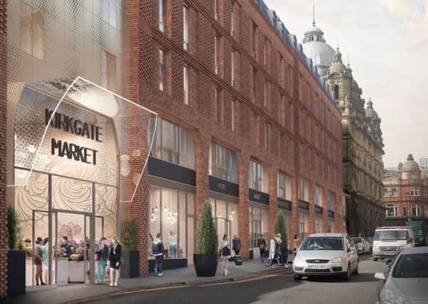 CITY LIVING: An impression of the proposed Â£20m scheme that will rejuvenate the George Street area of Leeds, which is adjacent to the new Victoria Gate shopping centre and the market.