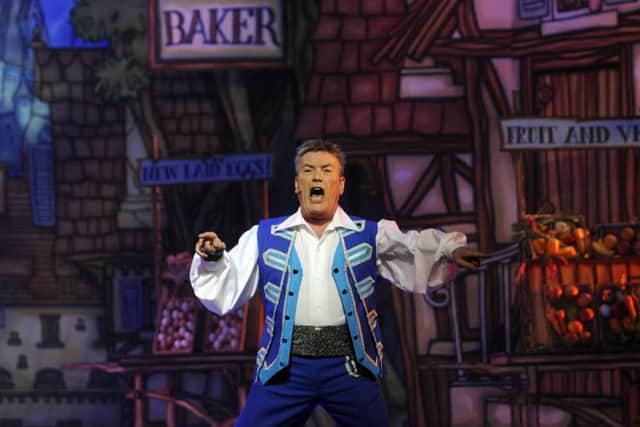 Billy Pearce as Buttons. PIC: Simon Hulme