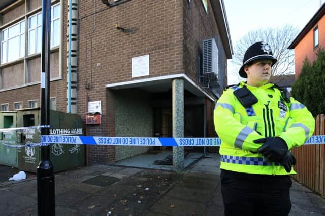 Police in Burngreave.