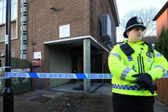 A search of the Fatima Community Centre in Burngreave is set to continue today
