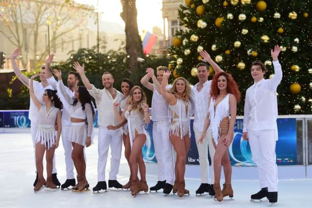 Professional dancers (left to right) Hamish Gaman, Ale Izquierdo, Sylvain Longchambon, Brandee Malto, Dan Whiston, Vanessa Bauer, Brianne Delcourt, Mark Hanretty, Alex Murphy, Matt Evers, Melody Le Moal and Matej Silecky during the press launch. PIC: PA