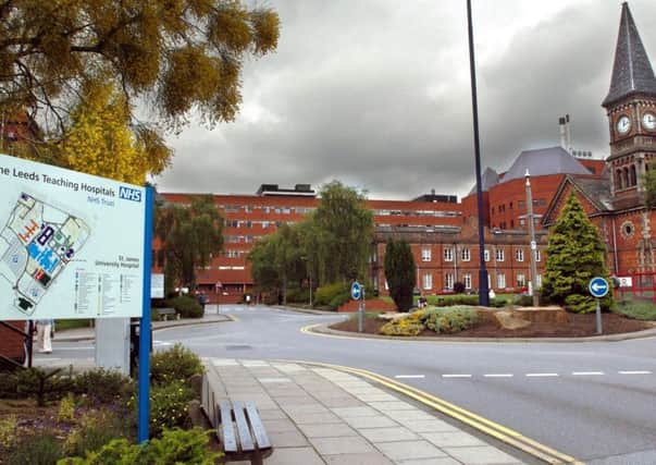 CHARGES: Leeds Teaching Hospitals NHS Trusts St Jamess Hospital site, in Burmantofts.