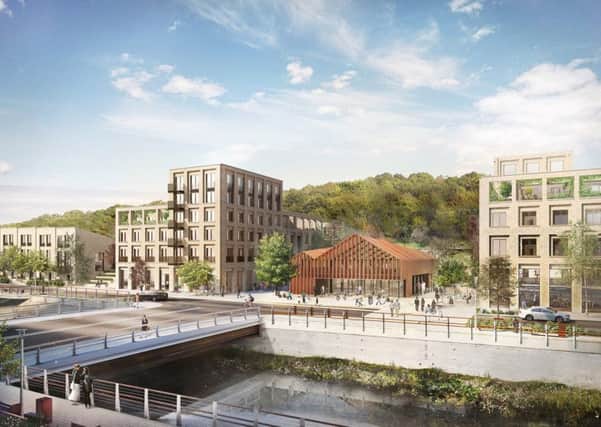 MODERN: An image of what the Kirkstall Forge development of more than 1,000 homes  will look like.