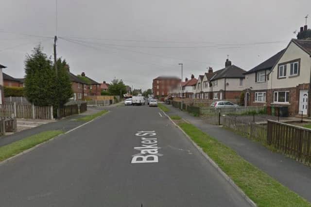 The woman was stabbed inside a house in Baker Street, Morley. Picture: Google