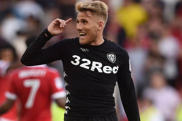 Leeds United's Samuel Saiz