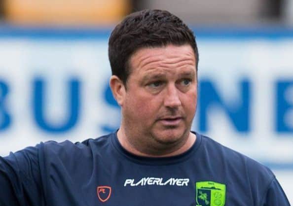 Guiseley manager, Paul Cox.