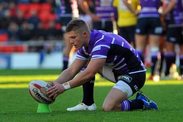 Versatile back Ryan Hampshire will be given a run at half-back during Wakefield's close-season matches. PIC: Michelle Adamson