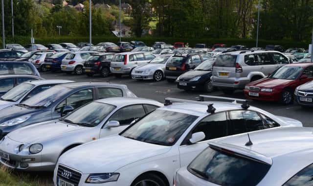 Sheffields Northern General Hospital increases parking fines for badly and wrongly parked vehicles in it's car park