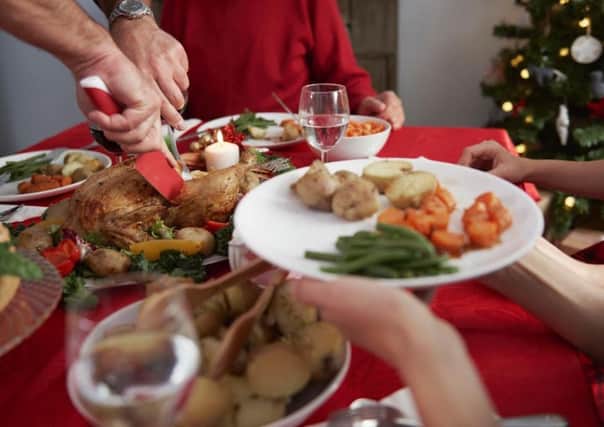 FESTIVE FEAST: Christmas means also thinking about others.