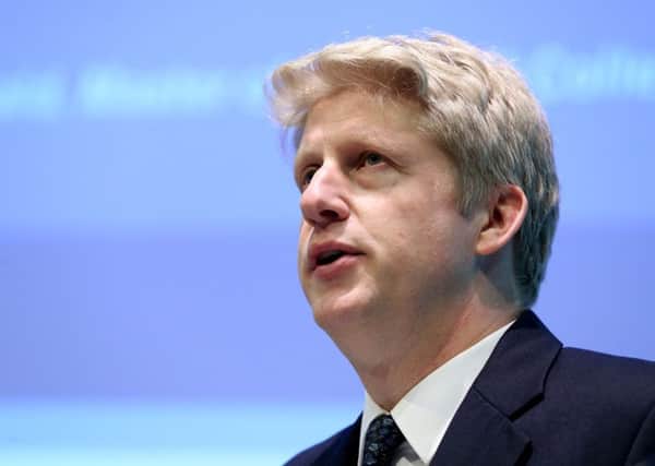 ROW: Universities Minister Jo Johnson has suggested institutions could be fined for barring speakers who students disagreed with. PIC: PA
