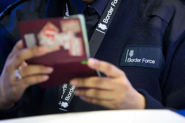 UK Border Force. Do you want to volunteer?