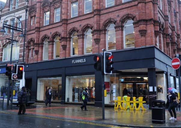 The Flannels store in Leeds