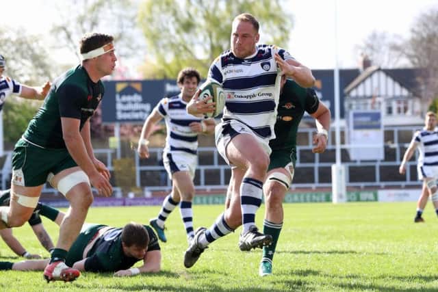 Former Yorkshire Carnegie hooker, Mike Mayhew. PIC: Bruce Rollinson
