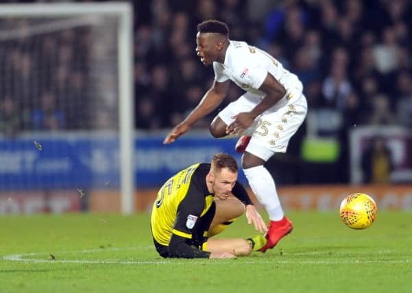 ON THE MEND: Leeds United midfielder Ronaldo Vieira has been out of action since the 2-1 win at Burton Albion on Boxing Day. Picture Tony Johnson.