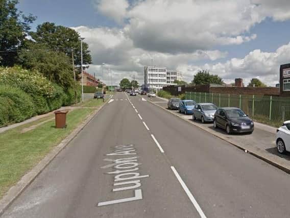A man was stabbed on Lupton Avenue last night