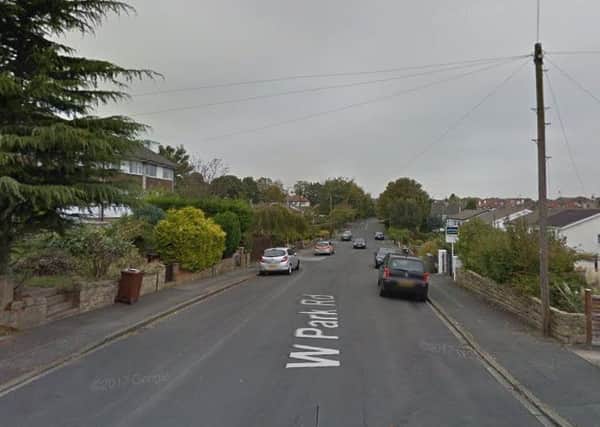 The burglary happened on West Park Road, Leeds (Google)