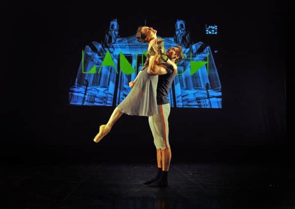 March 2017:  Joe Taylor and Dreda Blow preview Northern Ballets new production of Casanova, at a launch event to Leeds business leaders to back the Leeds 2023 City of Culture Bid.  Picture: Tony Johnson.