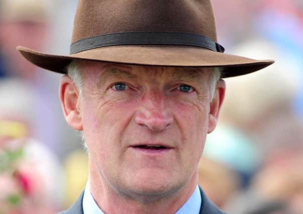 Trainer Willie Mullins. PIC: PA Wire