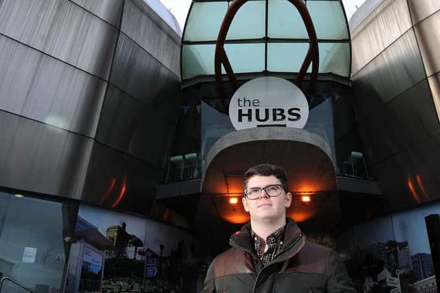 Seb Baker, president of the Sheffield Hallam Students Union Conservative Society.  (Scott Merrylees).
