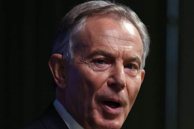 Former Prime Minister Tony Blair. Picture:  Victoria Jones/PA Wire