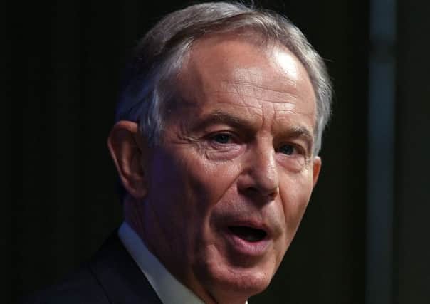 Former Prime Minister Tony Blair. Picture:  Victoria Jones/PA Wire