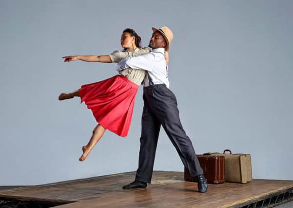 CHOREOGRAPHY: Vince Pang and Prentice Whitlow in Windrush.