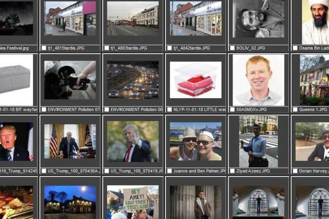 The YPN picture grid as of Monday January 11, 2018