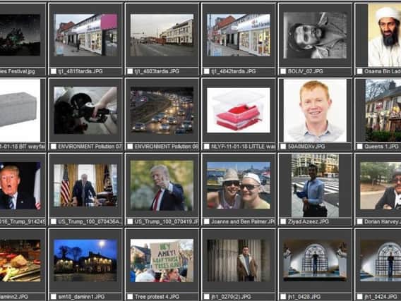 The YPN picture grid as of Monday January 11, 2018