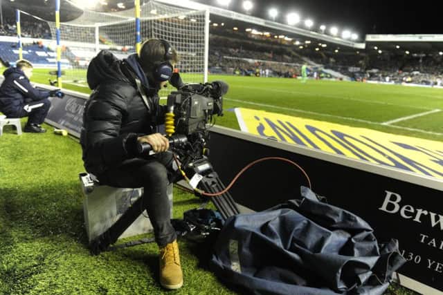 FAMILIAR SCENE: Sky Sports' TV cameras will transmit live from five out of six Leeds United games beginning with the trip to Sheffield United on February 10.