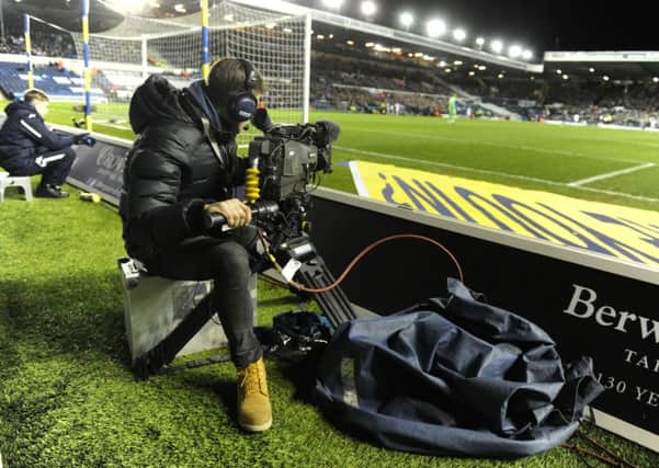 FAMILIAR SCENE: Sky Sports' TV cameras will transmit live from five out of six Leeds United games beginning with the trip to Sheffield United on February 10.