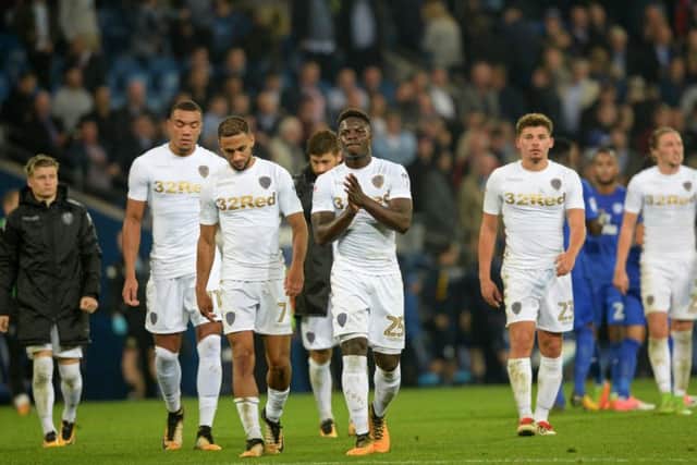 SCREEN STARS: Leeds United's players will play in front of the Sky Sports cameras a bumber of times during February and early March.  Picture: Bruce Rollinson