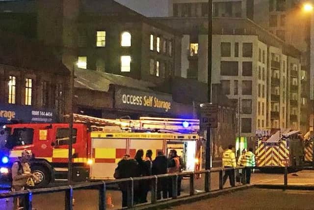 A fire broke out at Nottingham railway station this morning (PA/ Matthew Vincent)