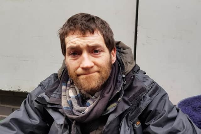 This homeless man in Leeds has given his advice on staying positive