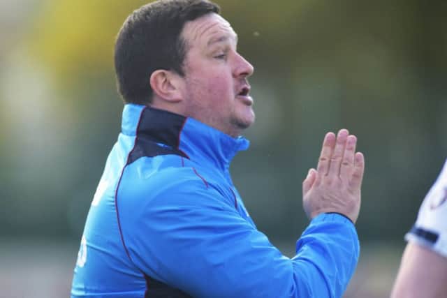 Guiseley manager Paul Cox.