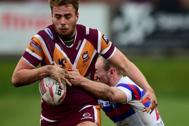 Batley's James Harrison will miss Sunday's game with Keighley because of a concussion picked up against Wakefield. PIC: Paul Butterfield