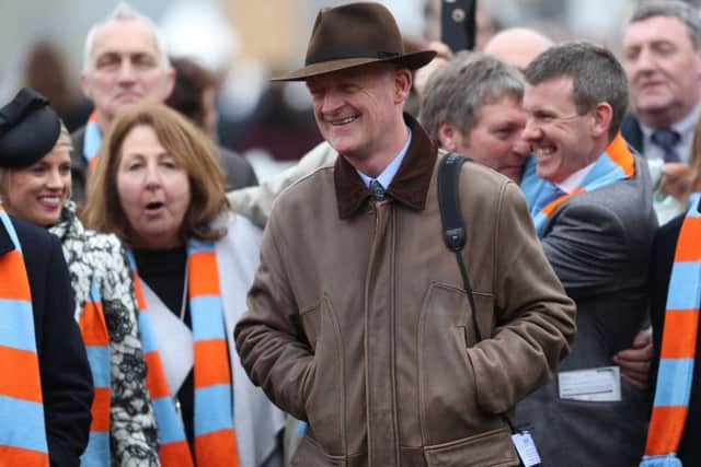 Un De Sceaux trainer Willie Mullins. PIC: David Davies/PA Wire
