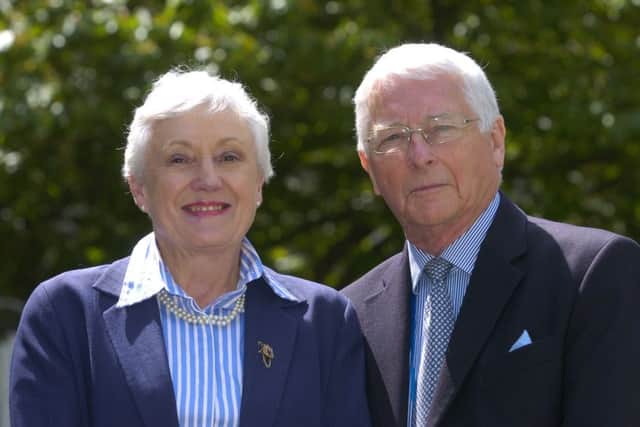 Councillors Pat and Graham Latty.