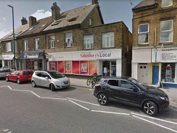Armed raiders targeted Sainsbury's Local in Pudsey. Picture: Google