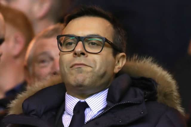 Leeds United's owner Andrea Radrizzani.