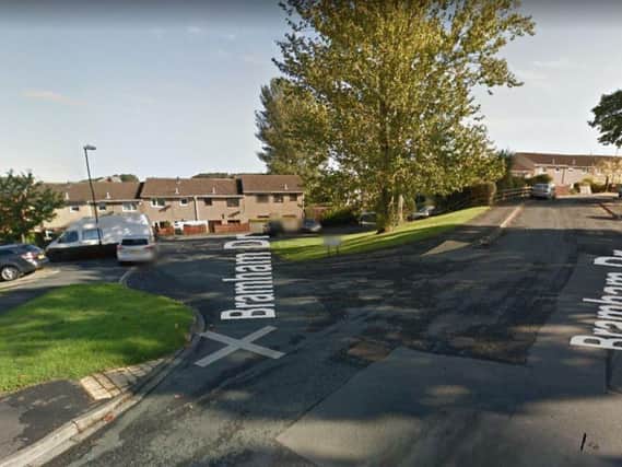 Police are investigating after a man tried to break into a flat in Bramham Drive, Harrogate. Picture: Google