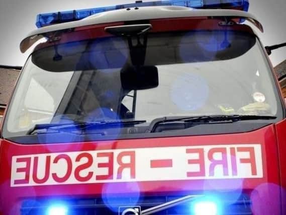 Firefighters were called to a family home in Castleford