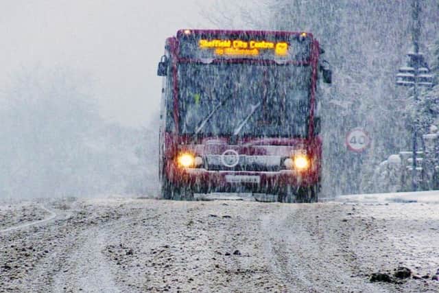 Bus services are returning to normal after snow caused major disruption
