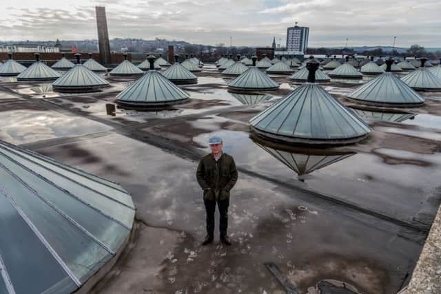 Date: 11th January 2018.
Picture James Hardisty.
Temple Works, Marshall Street, Holbeck, Leeds. Pictured Jonathan Kenny, Development Director for CEG, owners of the building.