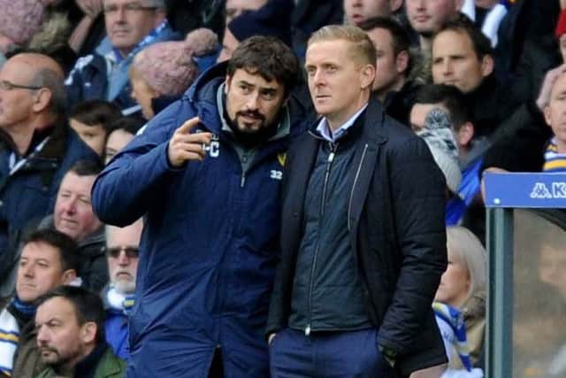 Garry Monk and Pep Clotet.