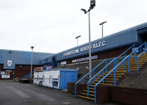 Featherstone Rovers is playing host to Yorkshire Cup finals.